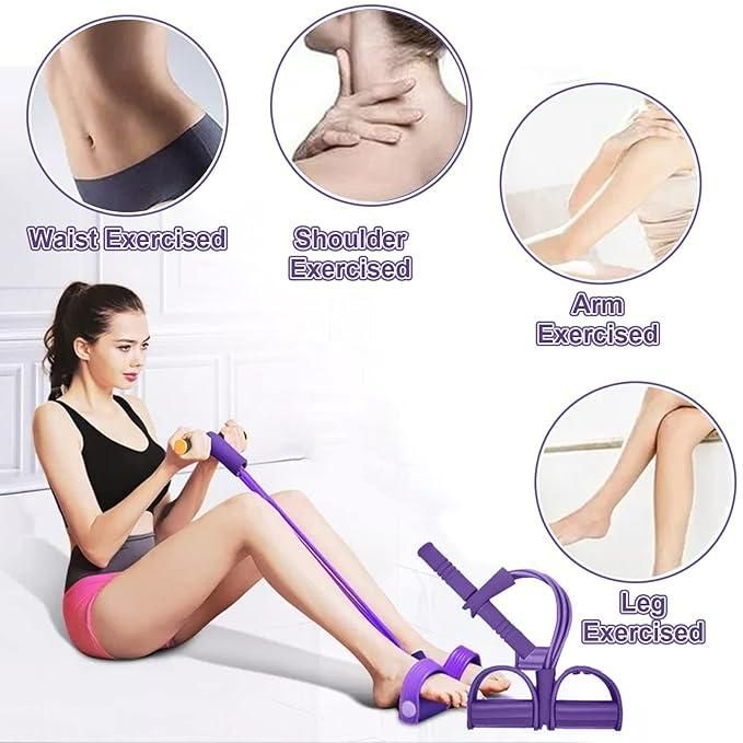 Yoga Pedal Puller Resistance Band – Multifunctional Home Gym Fitness Equipment for Full-Body Workout, Stretching & Strength Training