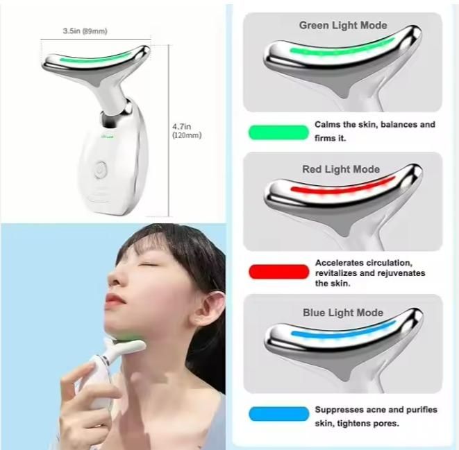 Anti-Aging Neck & Face Firming Massager – Wrinkle Removal beauty tool