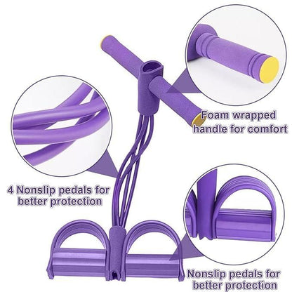 Yoga Pedal Puller Resistance Band – Multifunctional Home Gym Fitness Equipment for Full-Body Workout, Stretching & Strength Training