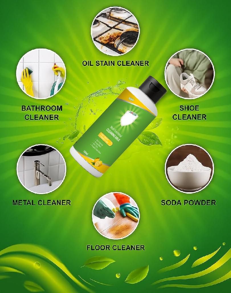 Multipurpose Cleaner Spray – Pack of 4 (100ML Each) | All-Surface Stain Remover for Kitchen, Furniture, Glass & More