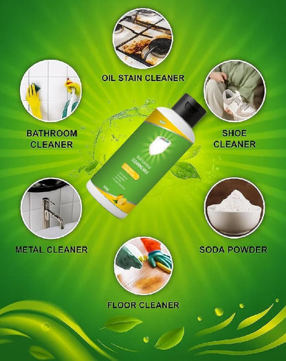 Multipurpose Cleaner Spray – Pack of 4 (100ML Each) | All-Surface Stain Remover for Kitchen, Furniture, Glass & More