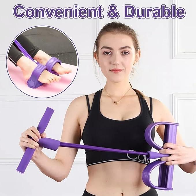 Yoga Pedal Puller Resistance Band – Multifunctional Home Gym Fitness Equipment for Full-Body Workout, Stretching & Strength Training