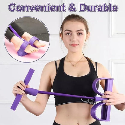 Yoga Pedal Puller Resistance Band – Multifunctional Home Gym Fitness Equipment for Full-Body Workout, Stretching & Strength Training