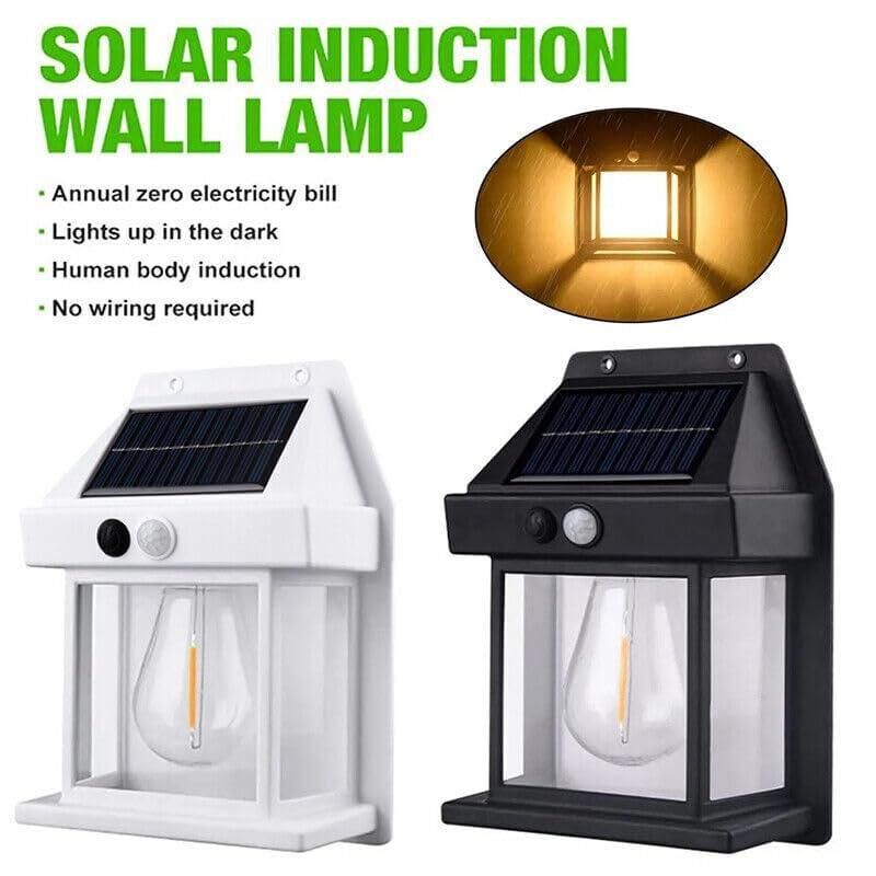Solar Outdoor Wall Light – Waterproof, Motion Sensor, Auto Chargeable light, Energy-Saving LED Security Lamp