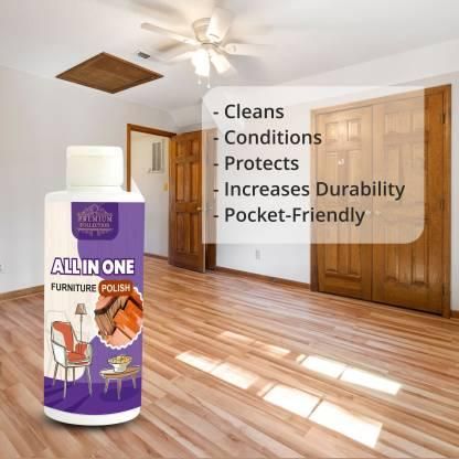 Wood & Furniture Polish Cleaner with lemon scent – Floor Shiner & Coating (100ML Pack of 3)