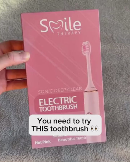 Smart Electric Toothbrush For Healthy Teeth With 4 Brush Heads and Available With Different Cleaning Modes– Deep Clean for Gentle Gum Care